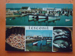 V0*-56--dep -29 Finistere --lesconil--port-de Peche- Navire-bateau-4 Vues - Lesconil