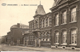 BELGIQUE HAINAUT 6560 ERQUELINNES -  MAISON COMMUNALE En 1912 - Erquelinnes