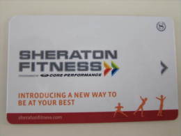 Hotel Key Card,Sheraton Fitness - Non Classés