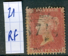 SG 40 (21) Corner Letters RF - See Notes & Scan - Used Stamps