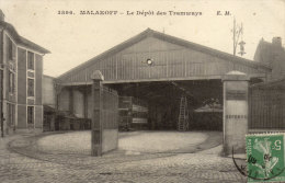 92 Malakoff. Le Depot Des Tramway - Malakoff