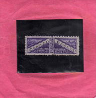 SAN MARINO 1946 PACCHI POSTALI CENT. 25  FILIGRANA CORONA DIRITTA MNH - Parcel Post Stamps