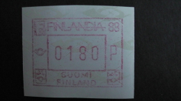Finland - Mi.Nr. AT4**MNH - 1988 - Look Scan - Timbres De Distributeurs [ATM]
