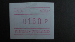 Finland - Mi.Nr. AT7**MNH - 1990 - Look Scan - Automaatzegels [ATM]
