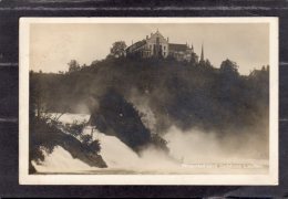 44058     Svizzera,     Rheinfall  Und   Schloss  Laufen,  VG  1925 - Autres & Non Classés