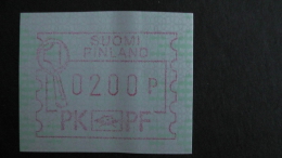 Finland - Mi.Nr. AT17**MNH - 1993 - Look Scan - Timbres De Distributeurs [ATM]