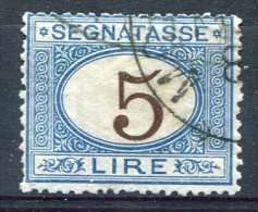 Italie         Taxe  16    Oblitéré - Postage Due