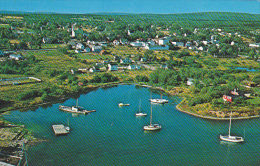 Canada Aerial View Of Braddeck Cabot Trail Cape Breton Nova Scotia - Cape Breton