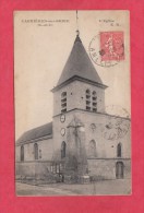 CPA - CARRIERES Sur SEINE - L' Eglise - Edition Noel - 1928 - Carrières-sur-Seine