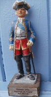 Figurine Peinte En Plomb MARECHAL De FRANCE 1724 - Tin Soldiers