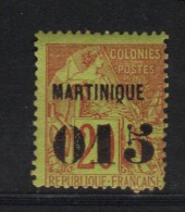 MARTINIQUE N° 6 * - Unused Stamps