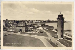 Nordseeheilbad Cuxhoven - Portie Am Leuchtturm - Formato Piccolo Viaggiata Mancante Di Affrancatura - V - Cuxhaven