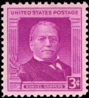 1950 USA Samuel Gompers Stamp Sc#988 Labor Leader Famous - Unused Stamps