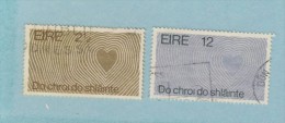 IRLANDE 1972 SANTE  SCOTT N°314/15 OBLITERE - Usati