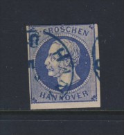 HANOVRE 1859/63 SCOTT N°20  YVERT N°18  OBLITERE - Hannover