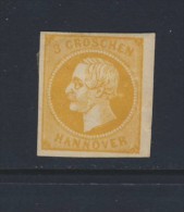 HANOVRE 1859/63 SCOTT N°22a  YVERT N°19  NEUF MLH* - Hanovre