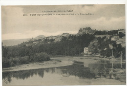 Pont Du Chateau 4263 VDC ELD  Vue Prise Du Pont Et Le Puy De Dome - Pont Du Chateau