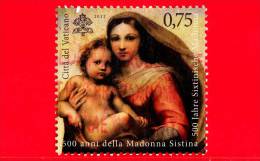 VATICANO - 2012 - 500 Anni Della Madonna Sistina - 0,75 € • Emissione Congiunta Con Germania - Unused Stamps
