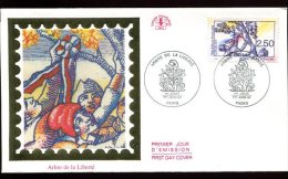 FDC 1/06/91 : L'arbre De La Liberté - Franse Revolutie