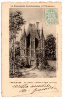 CP, 61, CARROUGES, Le Château, Pavillon D'Entrée (XVe Siècle), Voyagé En 1906 - Carrouges