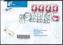 Registered  Cover From Cihanbeyli To Amsterdam; 31-01-2003 - Covers & Documents