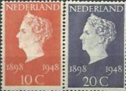 NEDERLAND    1948  495/496 - Gebruikt