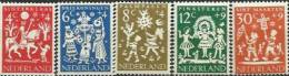 NEDERLAND  **  1961  740/744 - Unused Stamps