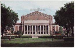 USA, MINNEAPOLIS MN - UNIVERSITY Of MINNESOTA - NORTHUP AUDITORIUM BUILDING - C1960s Unused Vintage Postcard [4423] - Minneapolis