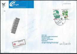 Registered Cover From Ünye To Amsterdam; 05-02-2003 - Briefe U. Dokumente