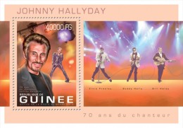 Guinea. 2013 Johnny Hallyday. (314b) - Cantantes