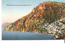 Positano - Panorama E Strada Amalfi-Sorrento  Italy - Salerno