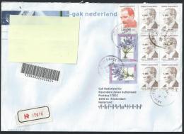 Registered Cover From Güzelbahce To Amsterdam. - Storia Postale