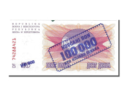 Billet, Bosnia - Herzegovina, 100,000 Dinara, 1993, 1993-09-01, SPL - Bosnie-Herzegovine