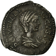 Monnaie, Plautille, Denier, Roma, TTB+, Argent - The Severans (193 AD Tot 235 AD)