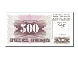 Billet, Bosnia - Herzegovina, 500 Dinara, 1992, 1992-07-01, NEUF - Bosnie-Herzegovine