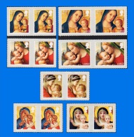 GB 2013-0004, Christmas "Madonna & Child", Pair Set (7 Denominations), MNH - Nuevos