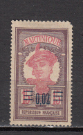 MARTINIQUE *  YT N ° 87 - Unused Stamps