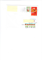 ROMANIA 2006 - Lettera Artistica Per La Lituania - Lettres & Documents