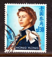 Hongkong, 1962, SG 206, Used, WM Upright - Gebruikt