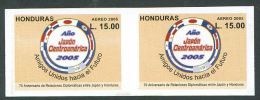 HONDURAS - JAPAN Mi # 1833 Pair Imperforated Mint NH - Honduras