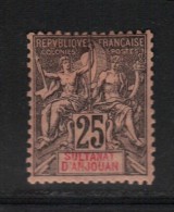 ANJOUAN N° 8 * - Unused Stamps