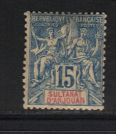 ANJOUAN N° 6 * - Unused Stamps