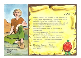 Cp, Prénom, Le Langage Des Prénoms - Jean, écrite 1984 - Prénoms