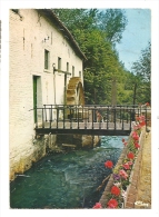Cp, Bâtiments Et Architecture, Vieux Moulin à Eau, Voyagée - Water Mills