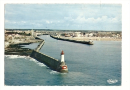 Cp, Bâtiments Et Architecture, Les Sables D´Olonne (85) - Vue D´Ensemble, Voyagée 1969 - Lighthouses