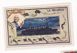 Vignette Militaire Delandre - Marine - Le Mirabeau - Military Heritage