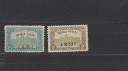 Yvert 1 / 2 * Neuf Avec Charnière - Unused Stamps