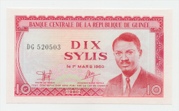 Guinea 10 Sylis 1980 UNC NEUF P 23 - Guinea