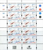 CZ1580 Slovakia 2004 Holiday Butterfly Sheet 10v MNH - Nuevos