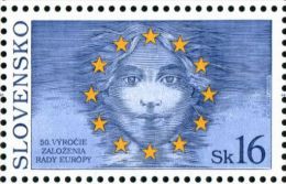 CZ1609 Slovakia 1999 EU Countries 1v MNH - Neufs